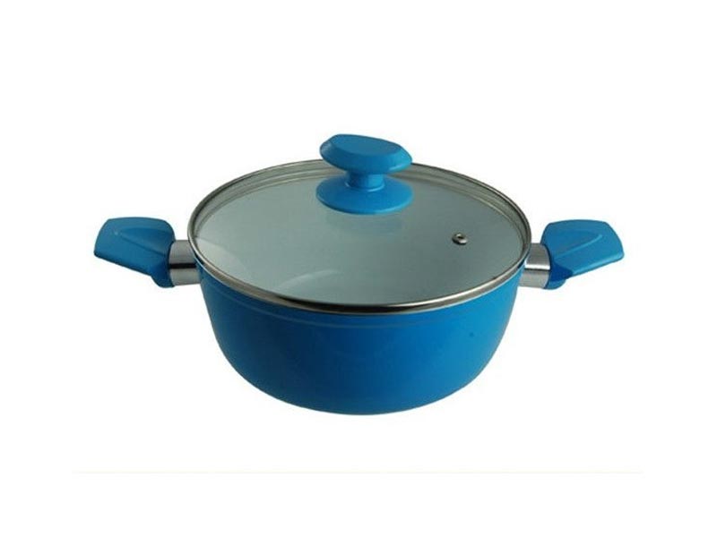 forged casserole with lid