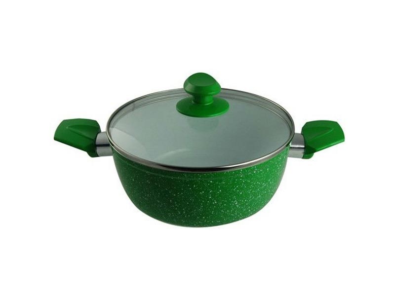 forged casserole with lid
