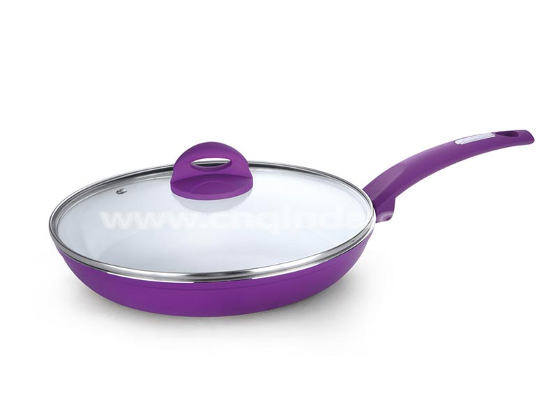 forged fry pan with lid